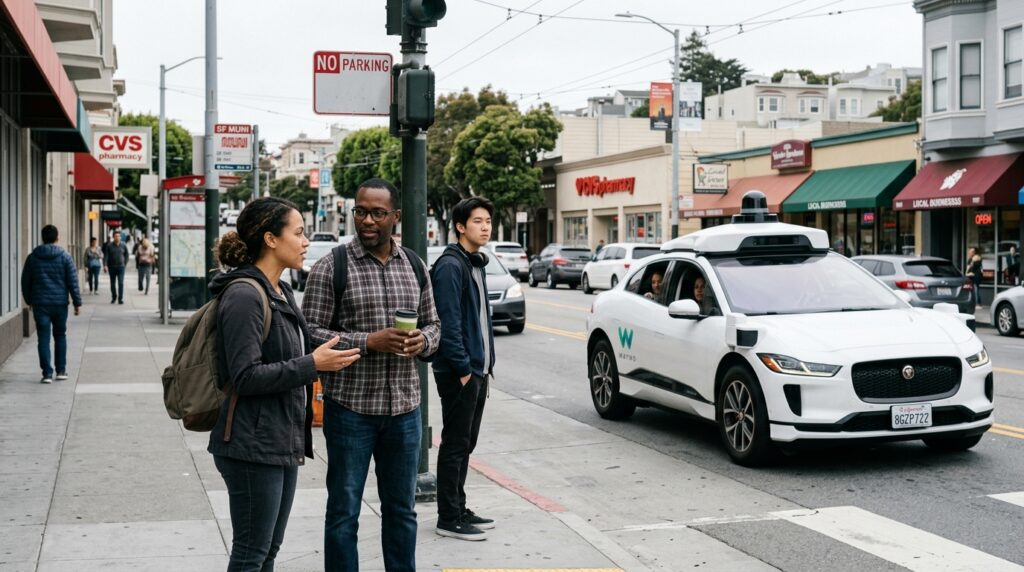Living Alongside Robotaxis Boosts Public Trust in Self-Driving Cars - Featured Image